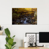 Herbstkaskade Poster (Heimbüro)