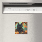 Herbstkätzchen Magnet (In Situ (Geschirrspüler))