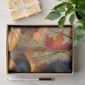 Herbstkätzchen Pumpkins und Folien Seidenpapier (Geschenk)