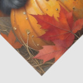 Herbstkätzchen Pumpkins und Folien Seidenpapier (Ausschnitt)