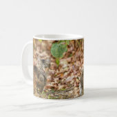 Herbstkatze Kaffeetasse (Vorderseite Links)