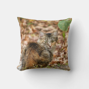 Herbstkatze Kissen