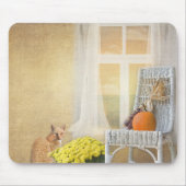 Herbstkatze Mousepad (Vorne)