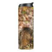 Herbstkatze Thermosbecher (Nach links gedreht)
