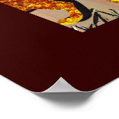 Herbstkatzen 2 drucken poster (Ecke)