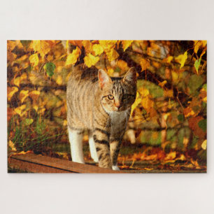 Herbstkatzenpuzzle Puzzle