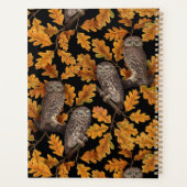 Herbstkauz auf schwarz planer (Rückseite)