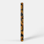 Herbstkauz auf schwarz samsung galaxy hülle (Rechte Seite)