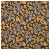 Herbstkauz auf schwarz stoff (Muster)