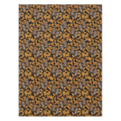 Herbstkauz auf schwarz tischdecke (Vorderseite)