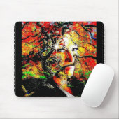 Herbstkerze Mousepad (Mit Mouse)