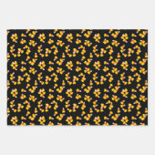 Herbstkerzenmais I Liebe Herbstlaub Kürbis Geschenkpapier Set (Vorderseite)