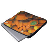 Herbstkerzenmais Laptop-Sieb Laptopschutzhülle (Vorne Knopf)