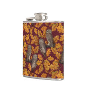 Herbstkeule auf dunkelrot flachmann (Links)