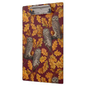 Herbstkeule auf dunkelrot klemmbrett (Links)