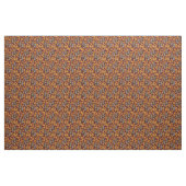 Herbstkeule auf dunkelrot stoff (Yard (91,4 cm))
