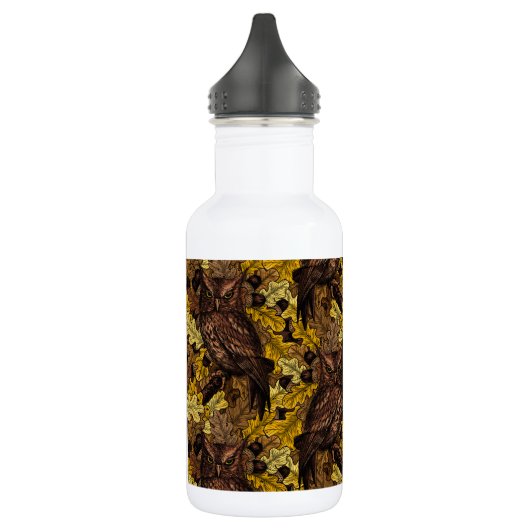 Herbstkeule Edelstahlflasche (Links)