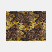 Herbstkeule Fleecedecke (Vorderseite (Horizontal))