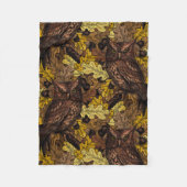 Herbstkeule Fleecedecke (Vorderseite)