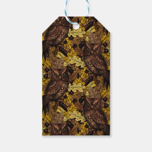 Herbstkeule Geschenkanhänger (Vorderseite)