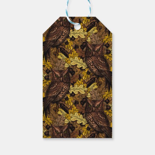 Herbstkeule Geschenkanhänger (Rückseite)