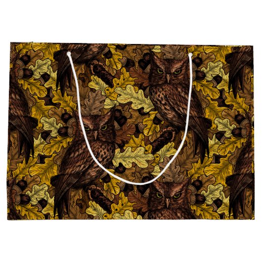 Herbstkeule Große Geschenktüte (Rückseite)