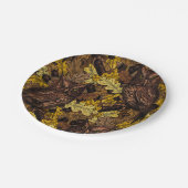 Herbstkeule Pappteller (Schrägansicht)