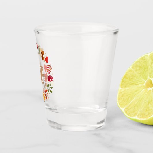 Herbstkichel Schnapsglas (Rechts)