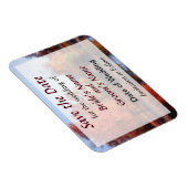 Herbstkirche Save the Date Magnet (Rechte Seite)