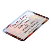Herbstkirche Save the Date Magnet (Linke Seite)