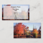 Herbstkirche Visitenkarte (Vorne/Hinten)
