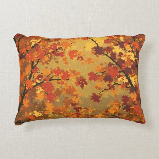 Herbstkissen Dekokissen (Vorderseite)