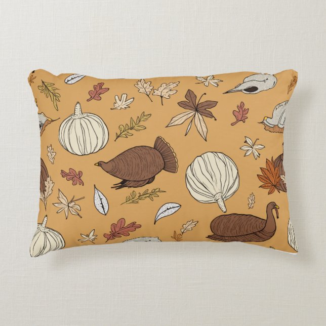 Herbstkissen Dekokissen (Vorderseite)