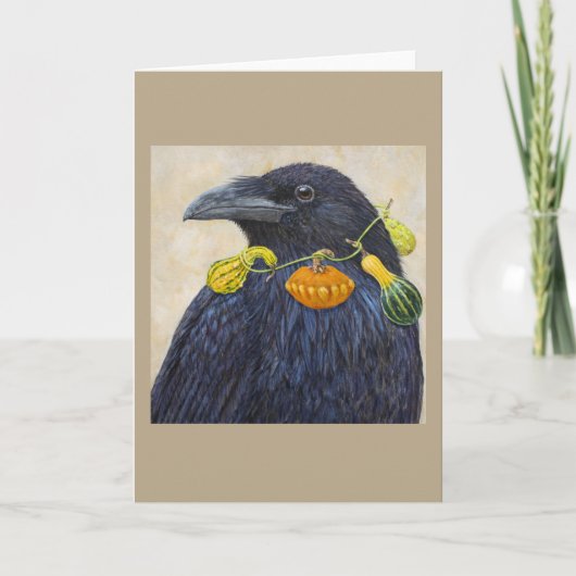 Herbstklebekarte Karte (Vorderseite)