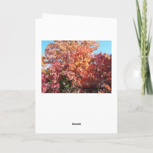 Herbstknackung Karte (Rückseite)