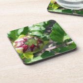 Herbstknospe Getränkeuntersetzer (Linke Seite)