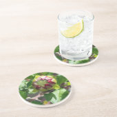 Herbstknospe Sandstein Untersetzer (Seite)