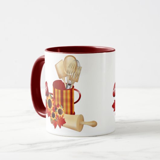 Herbstkochhalter Tasse (Vorderseite Links)