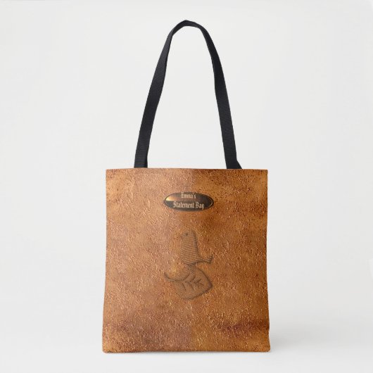 Herbstkollektion Emma's Statement Vogel Tasche (Vorderseite)