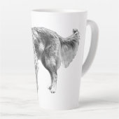 Herbstkomfort mit Schwarzen Dog Design Milchtasse (Rechte Ecke)