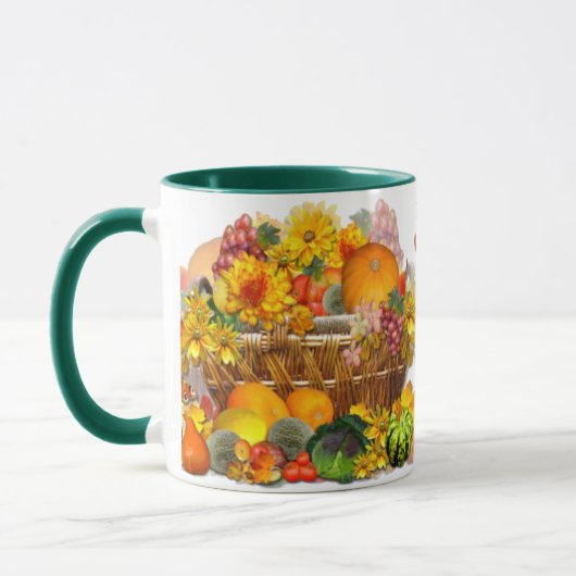 Herbstkorb Tasse (Links)