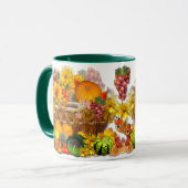 Herbstkorb Tasse (Vorderseite Links)