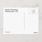 Herbstkornfelder Postkarte (Rückseite)