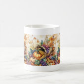 Herbstkornucopia-Tasse Kaffeetasse (Mittel)