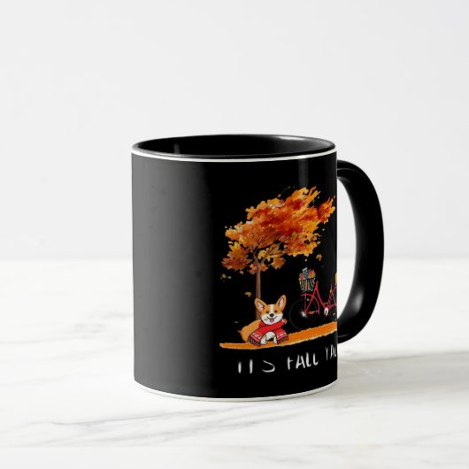 Herbstkostüm ist Herbst Y’all Dackel Tasse (VorderseiteRechts)