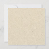 Herbstkranz Dankeschön Erntedank Dinner Einladung (Rückseite)