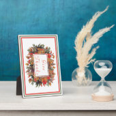 Herbstkranz Fotoplatte (Seite)