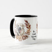 Herbstkranz in den Pyrenäen Tasse (Vorderseite Links)