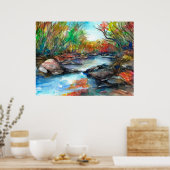 Herbstkrebs Poster (Küche)