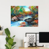 Herbstkrebs Poster (Heimbüro)